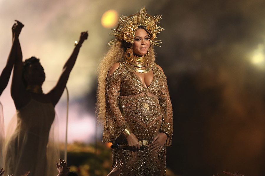 Beyonce+performs+at+the+59th+annual+Grammy+Awards+on+Sunday%2C+Feb.+12%2C+2017%2C+in+Los+Angeles.+%28Photo+by+Matt+Sayles%2FInvision%2FAP%29