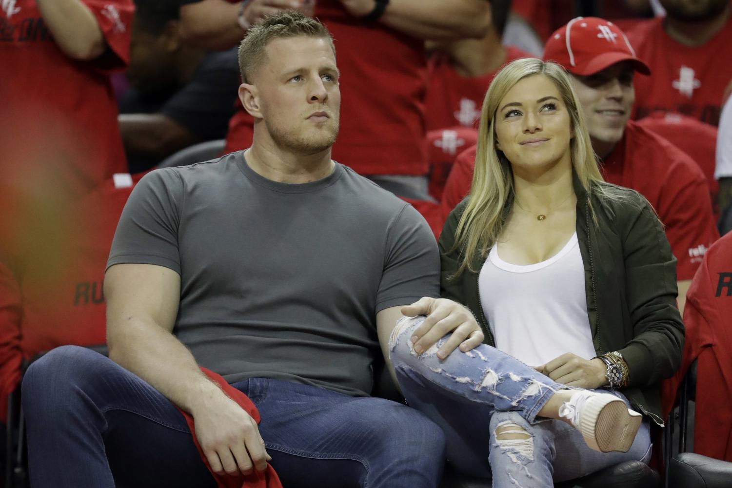 JJ Watt - Your recovery from this injury has inspired me, motivated me and  made me appreciate you even more than I already had! I could not be more  proud of you