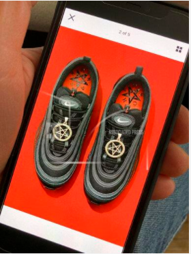 Each pair of the avant-garde footwear sold for $1,018. “Although I would never buy these because they’re expensive and do not fit my style, I think the concept is really creative and the shoes look good,” senior Cam Kasmiersky said. 