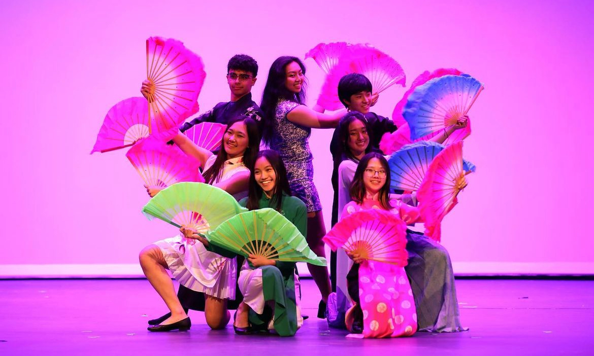 Asian Culture Club performs Reviving Asia to celebrate the Chinese New Year. 