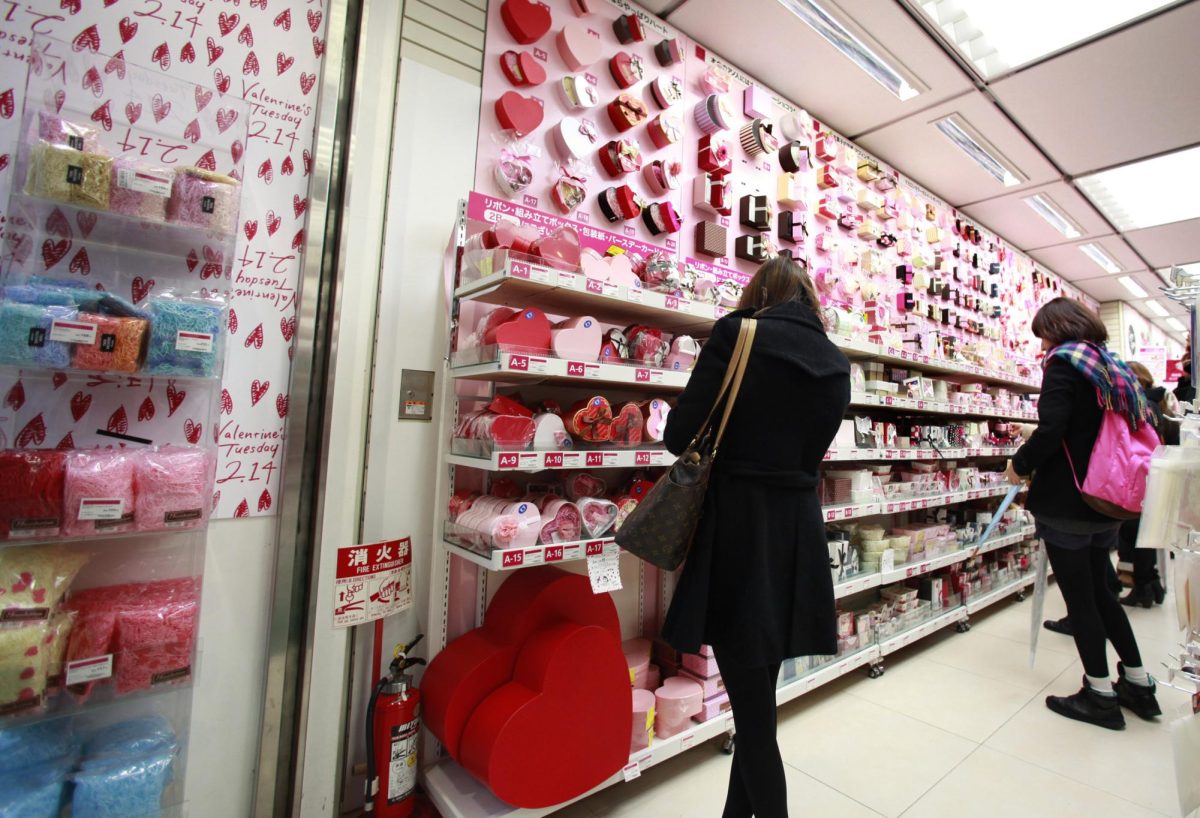 People shop for chocolate everywhere, resulting in 36 million heart-shaped chocolate boxes sold yearly. That's 58 million pounds of chocolate sold during the Valentine’s holiday. 